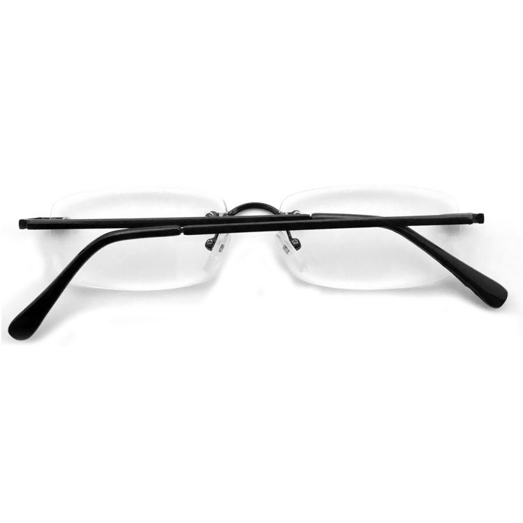 Dachuan Optical DRM368012 China Supplier Rimless Metal Reading Glasses With Cystal Color (10)